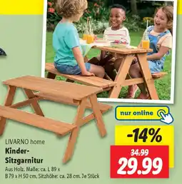 Lidl LIVARNO home Kinder- Sitzgarnitur Angebot