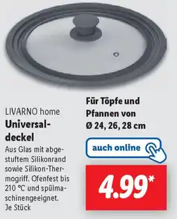 Lidl LIVARNO home Universal- deckel Angebot