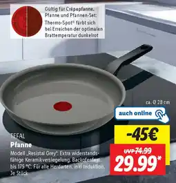 Lidl TEFAL Pfanne Angebot