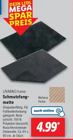 Lidl LIVARNO home Schmutzfang- matte Angebot