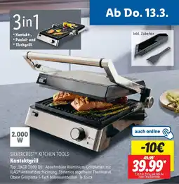 Lidl SILVERCREST KITCHEN TOOLS Kontaktgrill Angebot