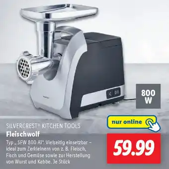 Lidl SILVERCREST® KITCHEN TOOLS Fleischwolf Angebot