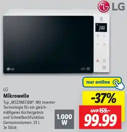 Lidl LG Mikrowelle Angebot