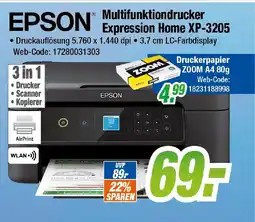 Expert Klein EPSON Multifunktiondrucker Expression Home XP-3205 Angebot