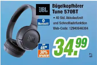 Expert Klein JBL Bügelkopfhörer Tune 570BT Angebot