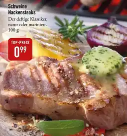 Galeria Markthalle Schweine Nackensteaks Angebot