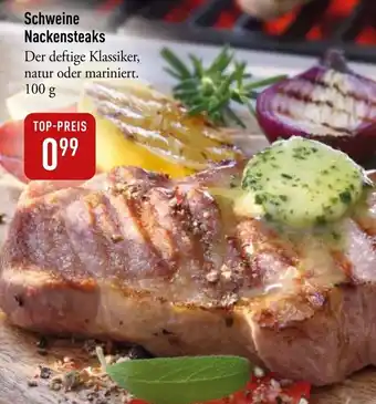 Galeria Markthalle Schweine Nackensteaks Angebot