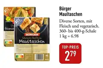 Galeria Markthalle Bürger Maultaschen Angebot