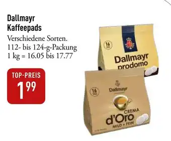 Galeria Markthalle Dallmayr Kaffeepads Angebot