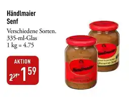 Galeria Markthalle Händlmaier Senf Angebot