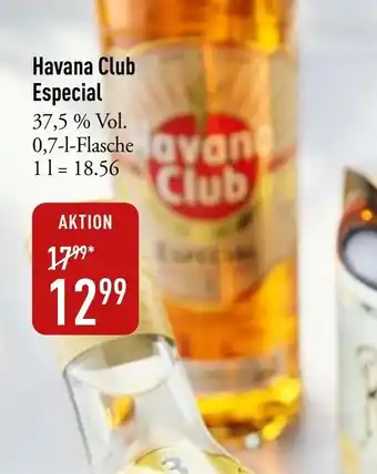 Galeria Markthalle Havana Club Especial 37,5 % Vol. Angebot