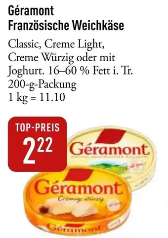 Galeria Markthalle Géramont Französische Weichkäse Angebot