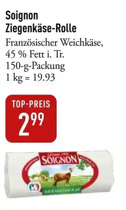 Galeria Markthalle Soignon Ziegenkäse-Rolle Angebot