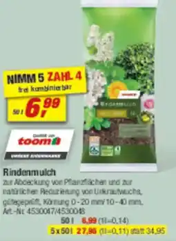 toom Baumarkt Rindenmulch Angebot