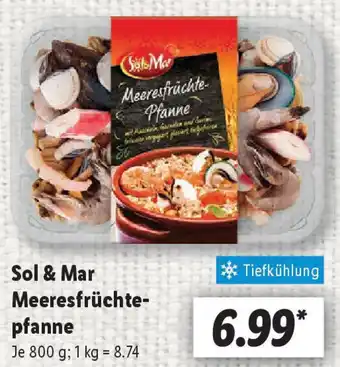 Lidl Sol & Mar Meeresfrüchte- pfanne Angebot