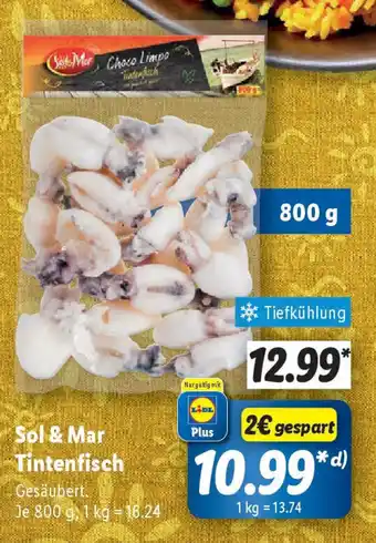 Lidl Sol & Mar Tintenfisch Angebot