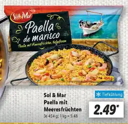 Lidl Sol & Mar Paella mit Meeresfrüchten Angebot