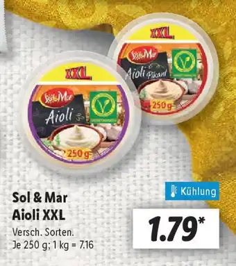 Lidl Sol & Mar Aioli XXL Angebot