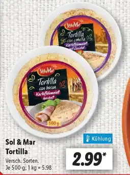 Lidl Sol & Mar Tortilla Angebot