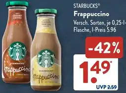 Aldi Süd STARBUCKS Frappuccino Angebot