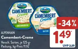 Aldi Süd ALPENHAIN Camembert-Creme Angebot