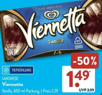 Aldi Süd LANGNESE Viennetta Angebot