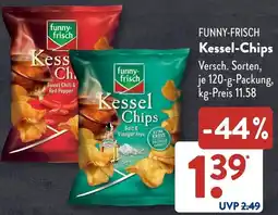 Aldi Süd FUNNY-FRISCH Kessel-Chips Angebot