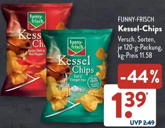 Aldi Süd FUNNY-FRISCH Kessel-Chips Angebot