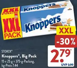 Aldi Süd STORCK Knoppers, Big Pack Angebot