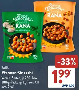 Aldi Süd RANA Pfannen-Gnocchi Angebot