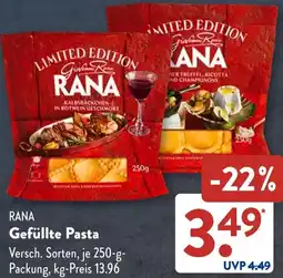 Aldi Süd RANA Gefüllte Pasta Angebot