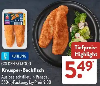Aldi Süd GOLDEN SEAFOOD Knusper-Backfisch Angebot