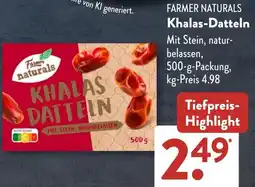 Aldi Süd FARMER NATURALS Khalas-Datteln Angebot