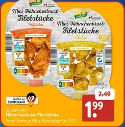 Aldi Süd GÜLDENHOF Hähnchenbrust-Filetstücke Angebot