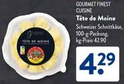 Aldi Süd GOURMET FINEST CUISINE Tête de Moine Angebot