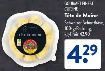 Aldi Süd GOURMET FINEST CUISINE Tête de Moine Angebot