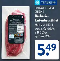 Aldi Süd GOURMET FINEST CUISINE Barbarie Entenbrustfilet Angebot