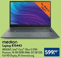 Aldi Süd Medion Laptop E15443 Angebot