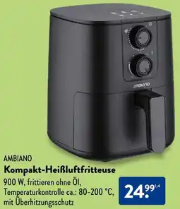 Aldi Süd AMBIANO Kompakt-Heißluftfritteuse Angebot