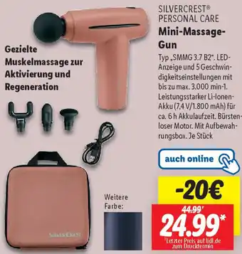 Lidl SILVERCREST PERSONAL CARE Mini-Massage Gun Angebot