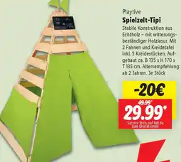 Lidl Playtive Spielzelt-Tipi Angebot