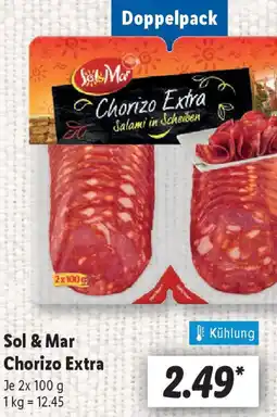 Lidl Sol & Mar Chorizo Extra Angebot