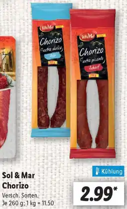 Lidl Sol & Mar Chorizo Angebot