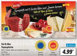 Lidl Sol & Mar Tapasplatte Angebot