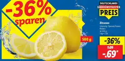 Lidl Zitronen Angebot