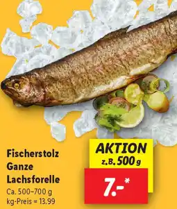 Lidl Fischerstolz Ganze Lachsforelle Angebot