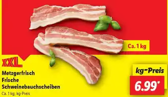 Lidl Metzgerfrisch Frische Schweinebauchscheiben Angebot