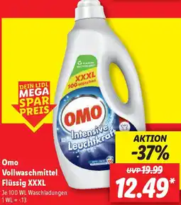 Lidl Omo Vollwaschmittel Flüssig XXXL Angebot