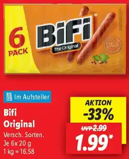 Lidl Bifi Original Angebot