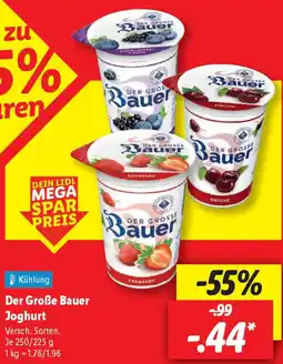 Lidl Der Große Bauer Joghurt Angebot